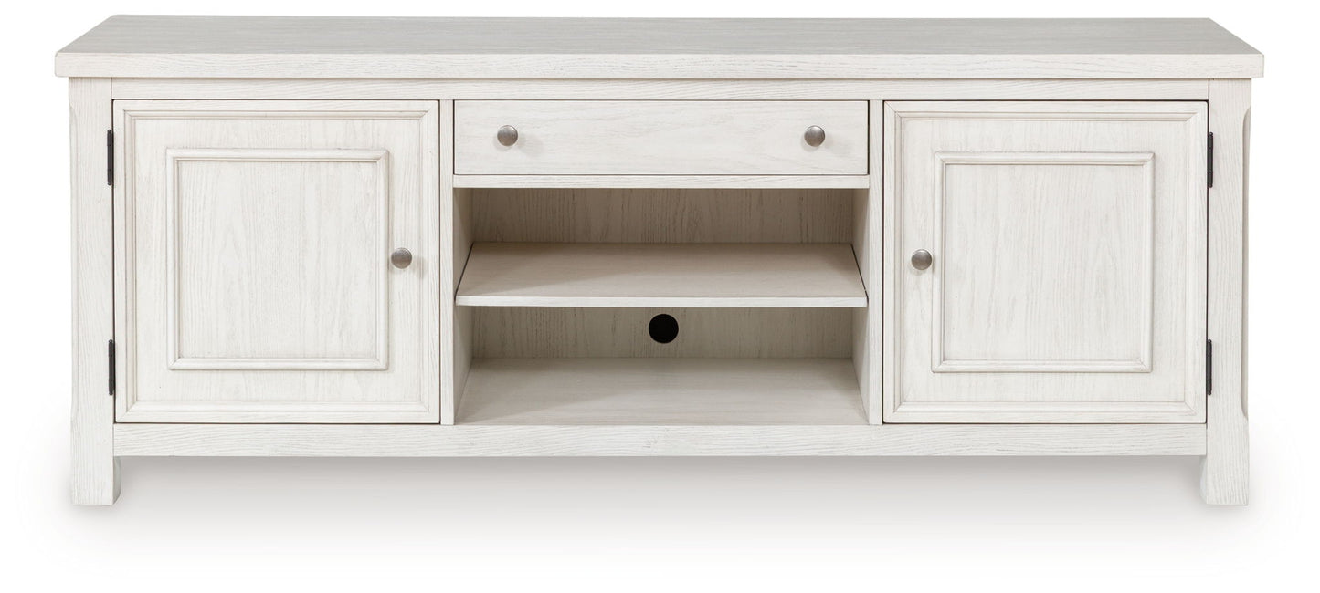 Robbinsdale - Antique White - Extra Large TV Stand