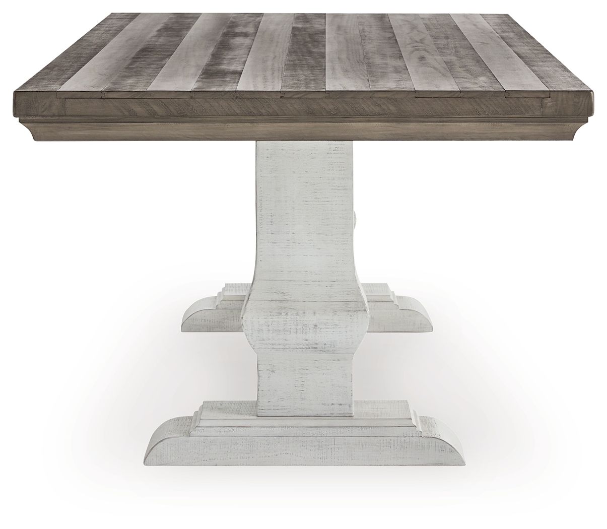 Havalance - White / Gray - Dining Table