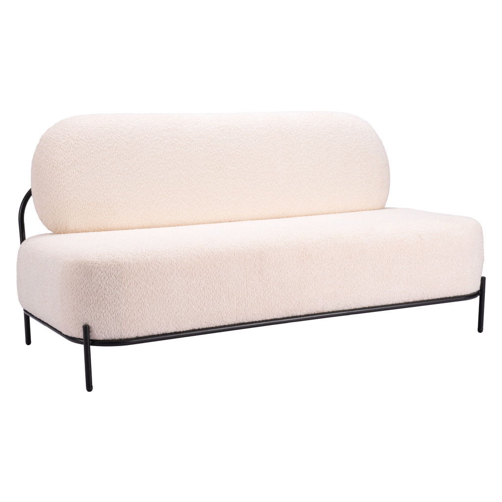 Upholstered Sofa - Vanilla