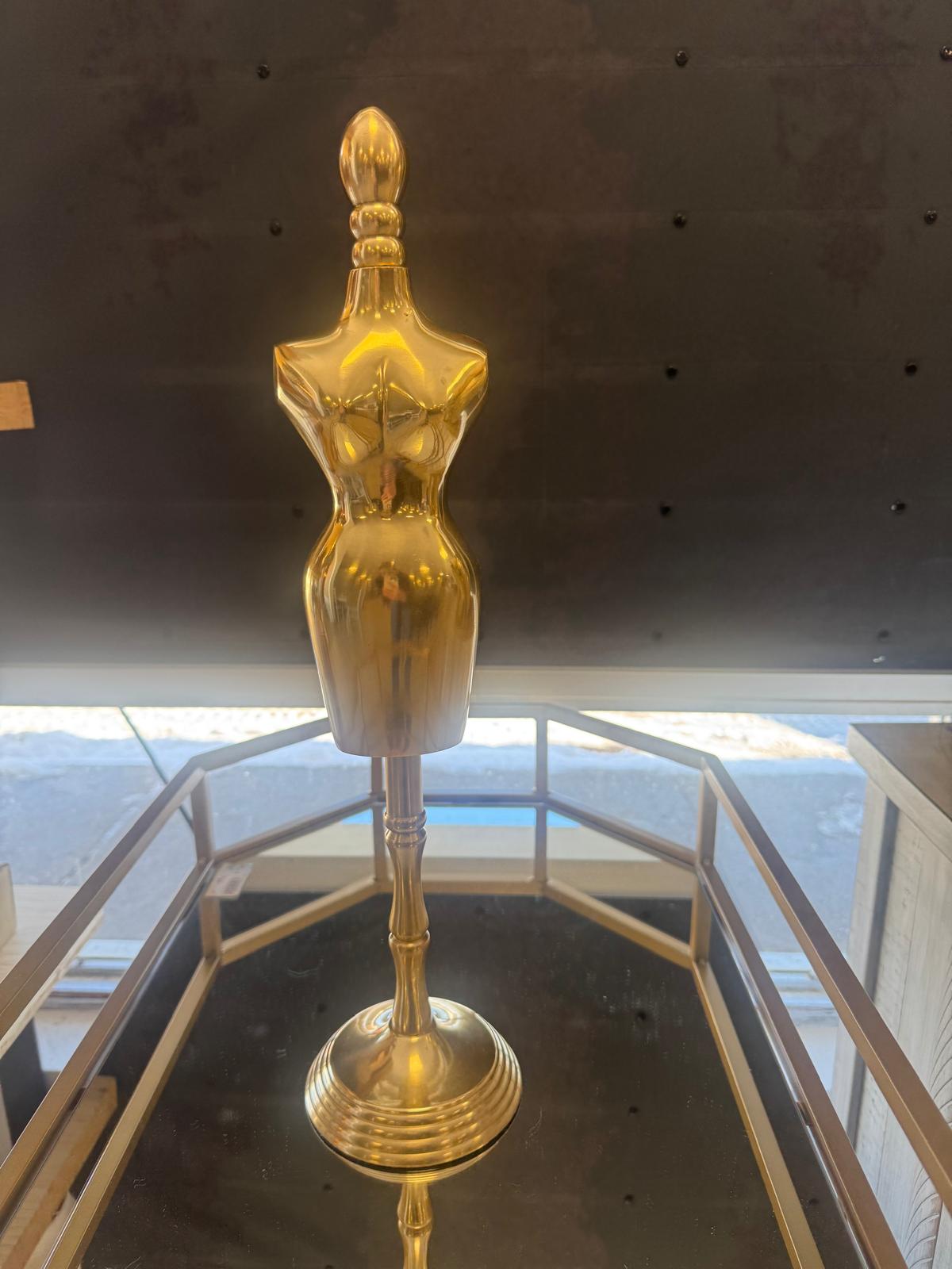MISCELLANEOUS HOME ACCESSORIES 055- 203 Golden mannequin sculpture