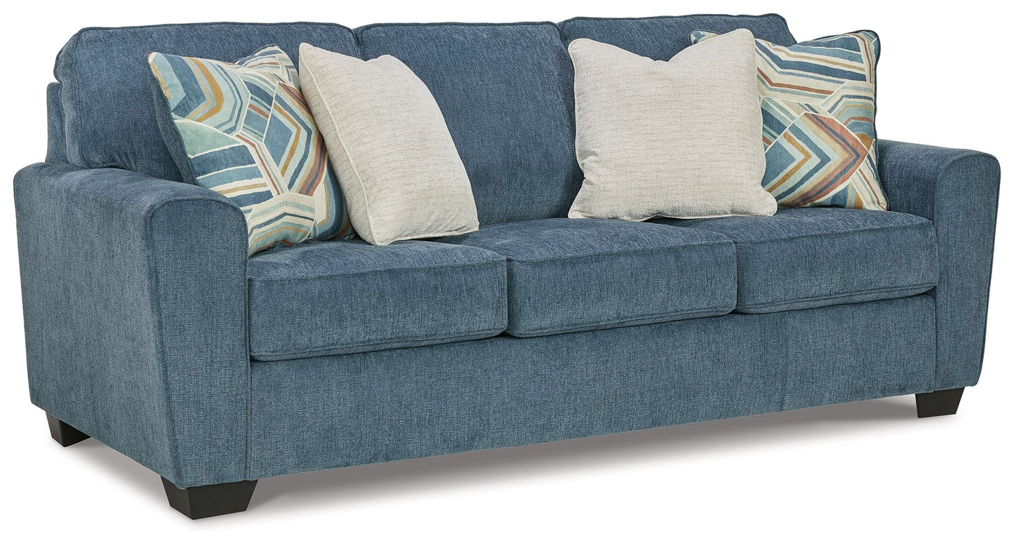 Cashton - 2 Pc. - Sofa, Loveseat - Blue