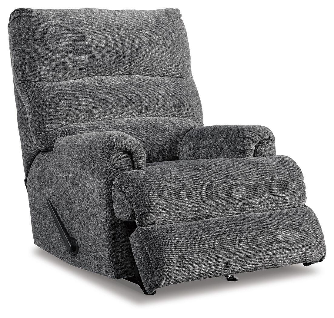 Man Fort - Rocker Recliner - Graphite - Fabric