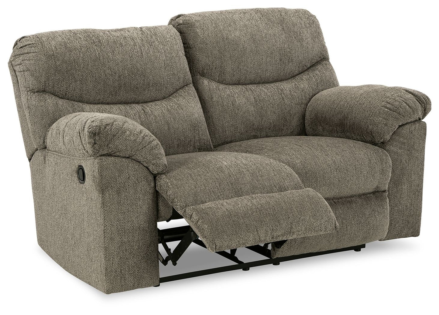 Alphons - Reclining Loveseat - Fabric - Putty