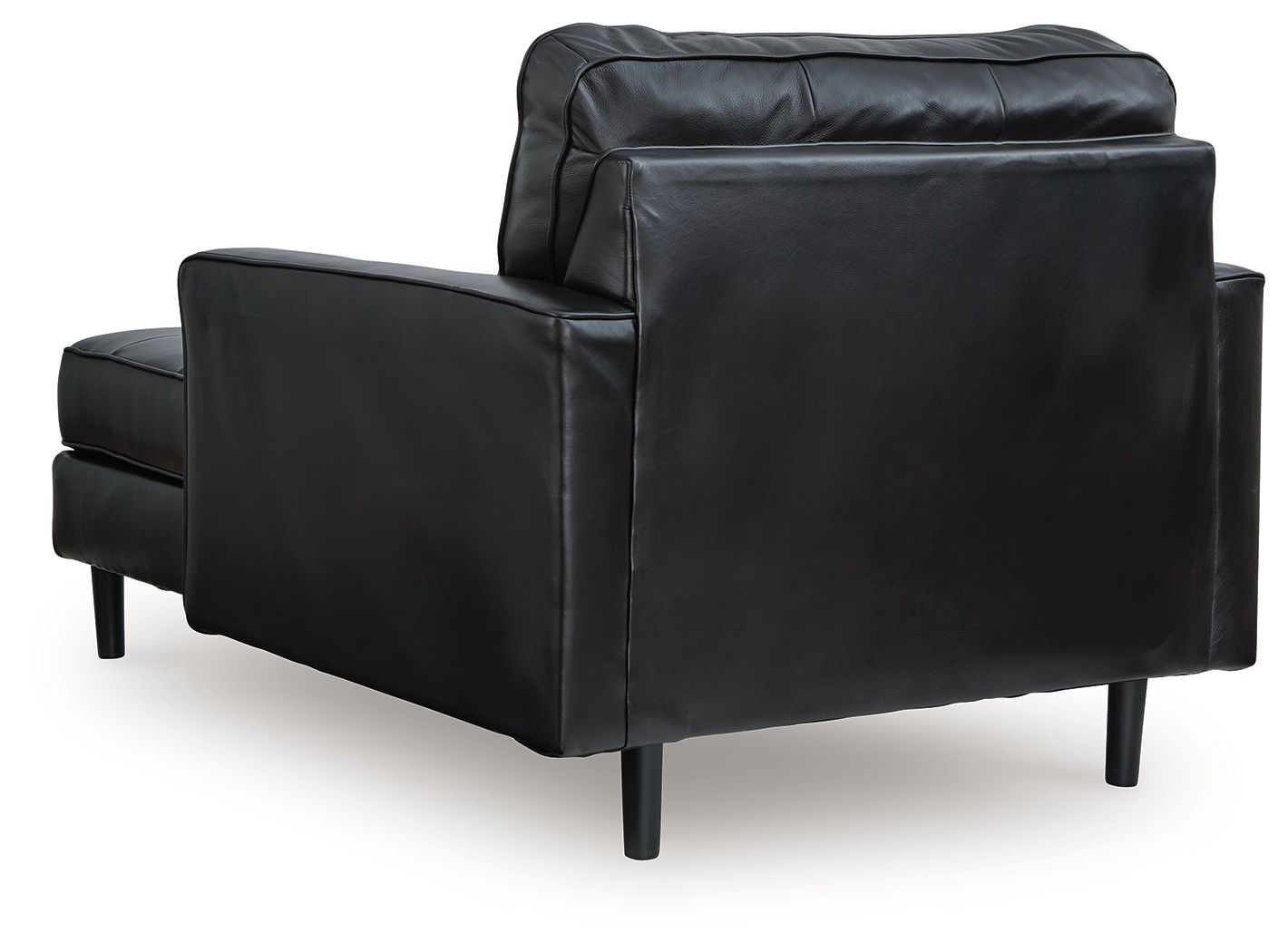 Bryceview - Chaise - Leather Match - Onyx