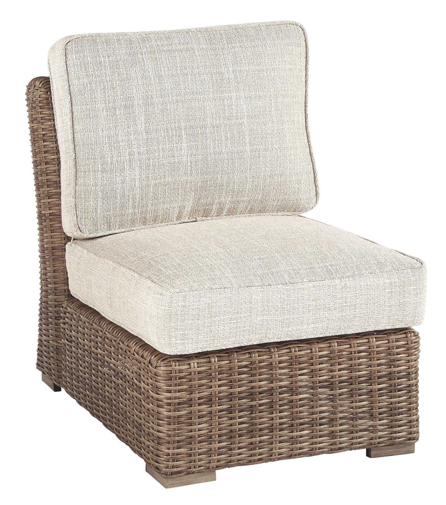 Beachcroft - Armless Chair w/Cushion - Beige