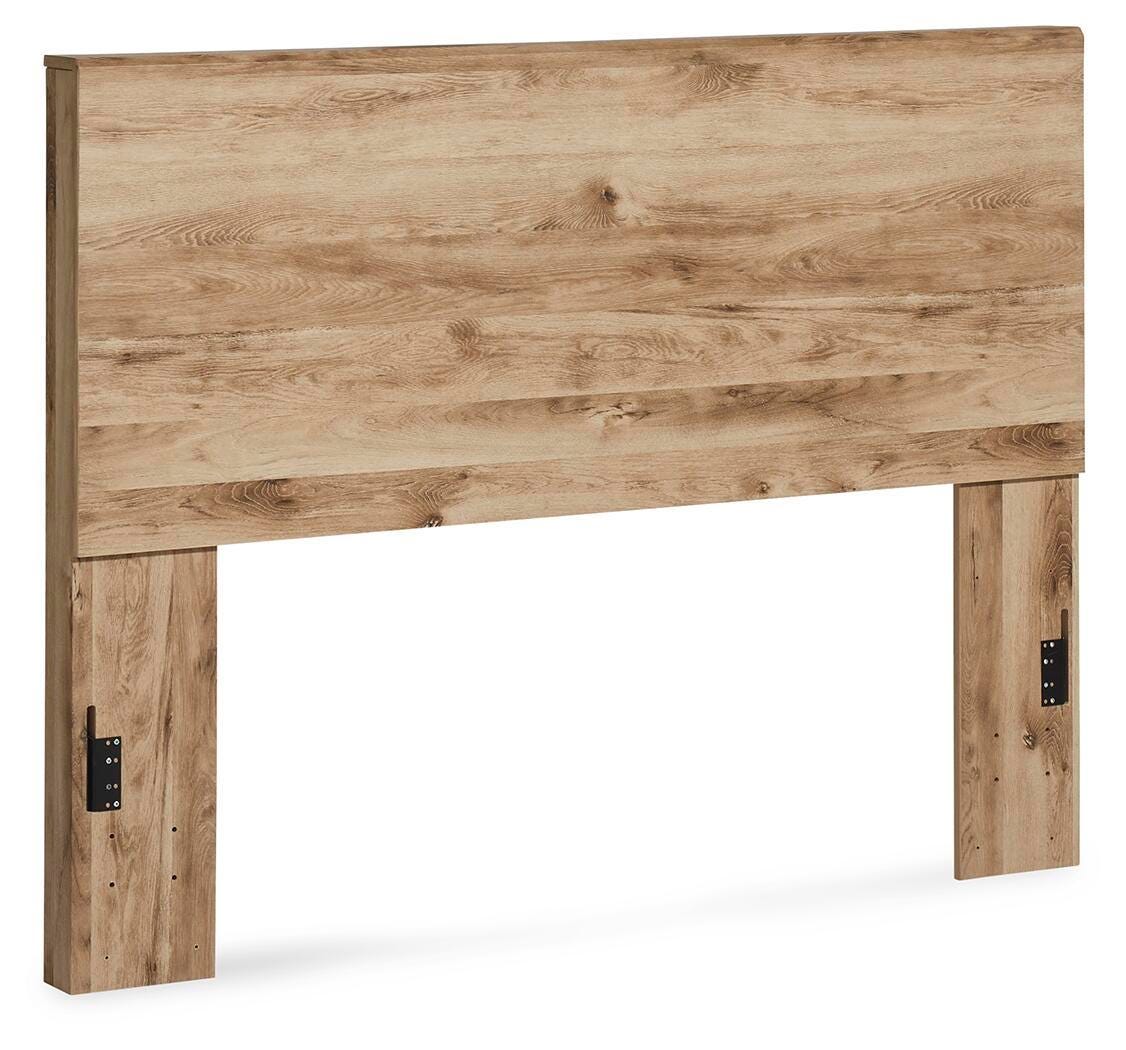 Hyanna - Queen Panel Headboard - Tan Brown - Wood