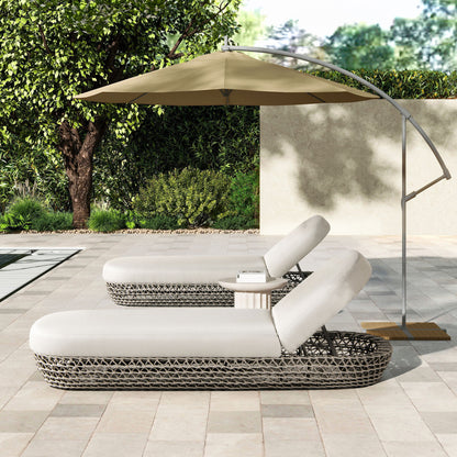 Willow - Sunbrella Upholstered Patio Lounger