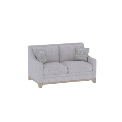 Loveseat With Casual Accent - Gray