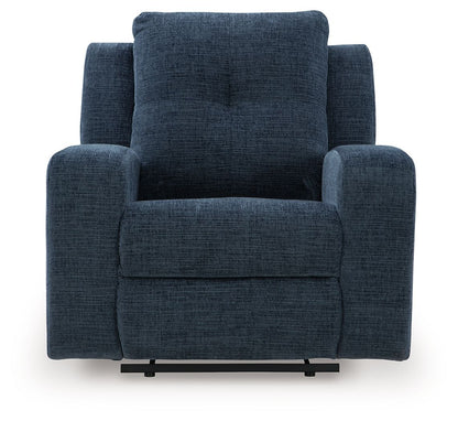 Danum - Ink - Zero Wall Recliner - Fabric