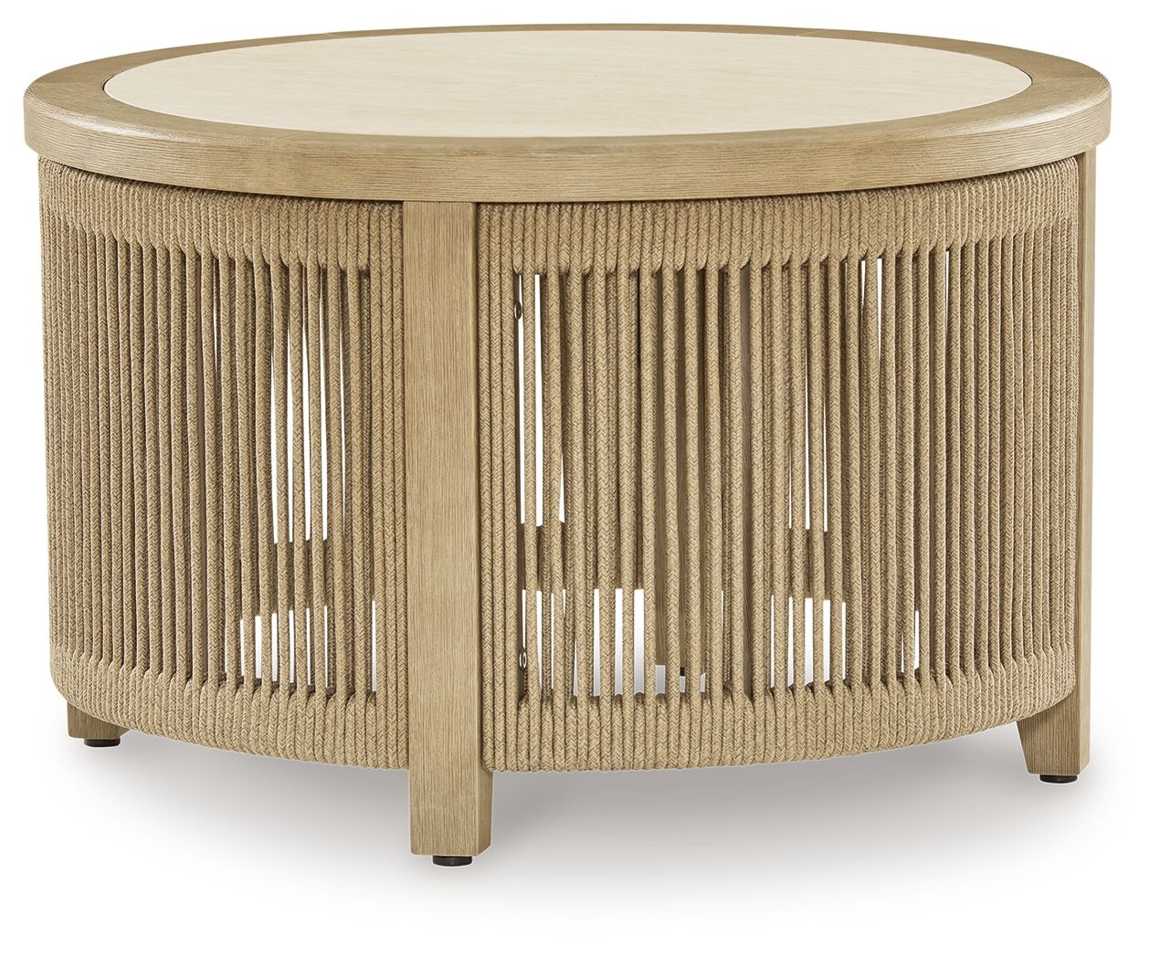 Spooners Cove - Round Cocktail Table - Beige