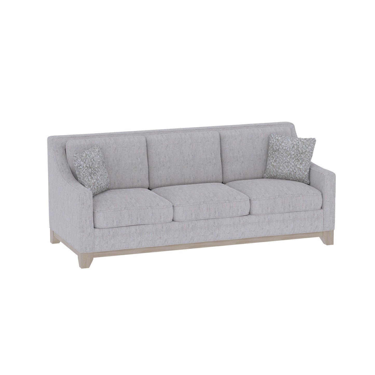 Sofa With Casual Accent - Gray