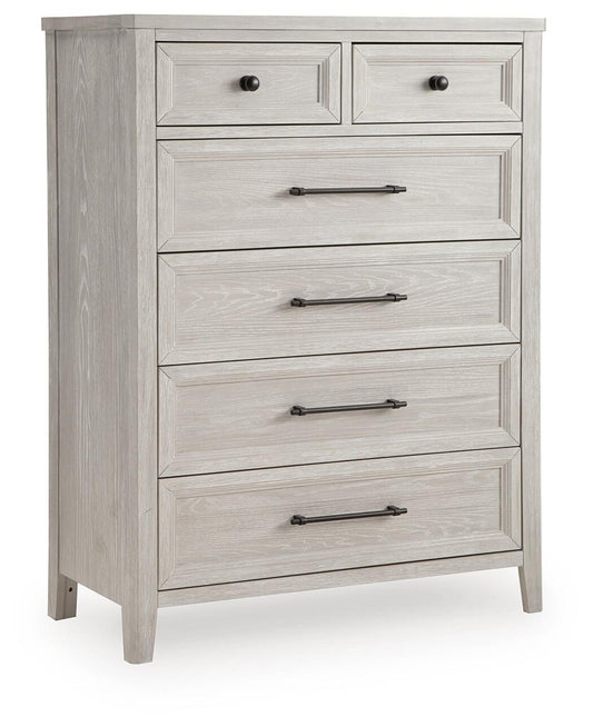 Darbonton - Six Drawer Chest - Dove White