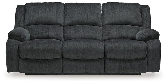 Draycoll - Reclining Sofa - Fabric - Slate