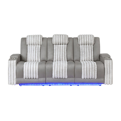 Duran - Power Reclining Sofa With Power Headrest