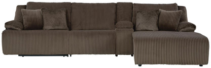Top Tier - 4 Piece Reclining Sectional