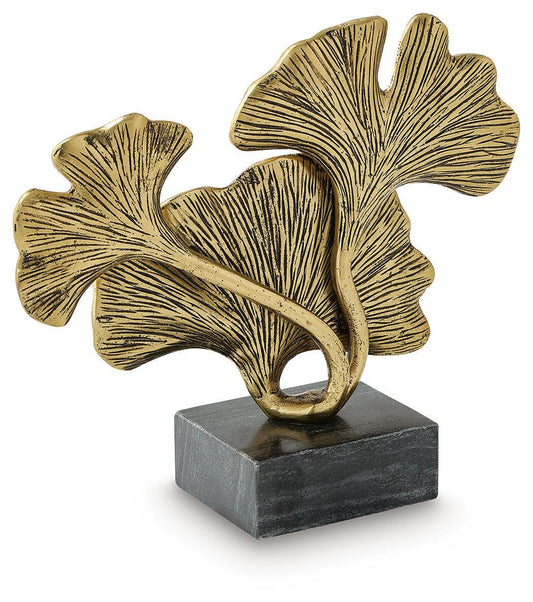 Collridge - Sculpture - Gold Finish / Black