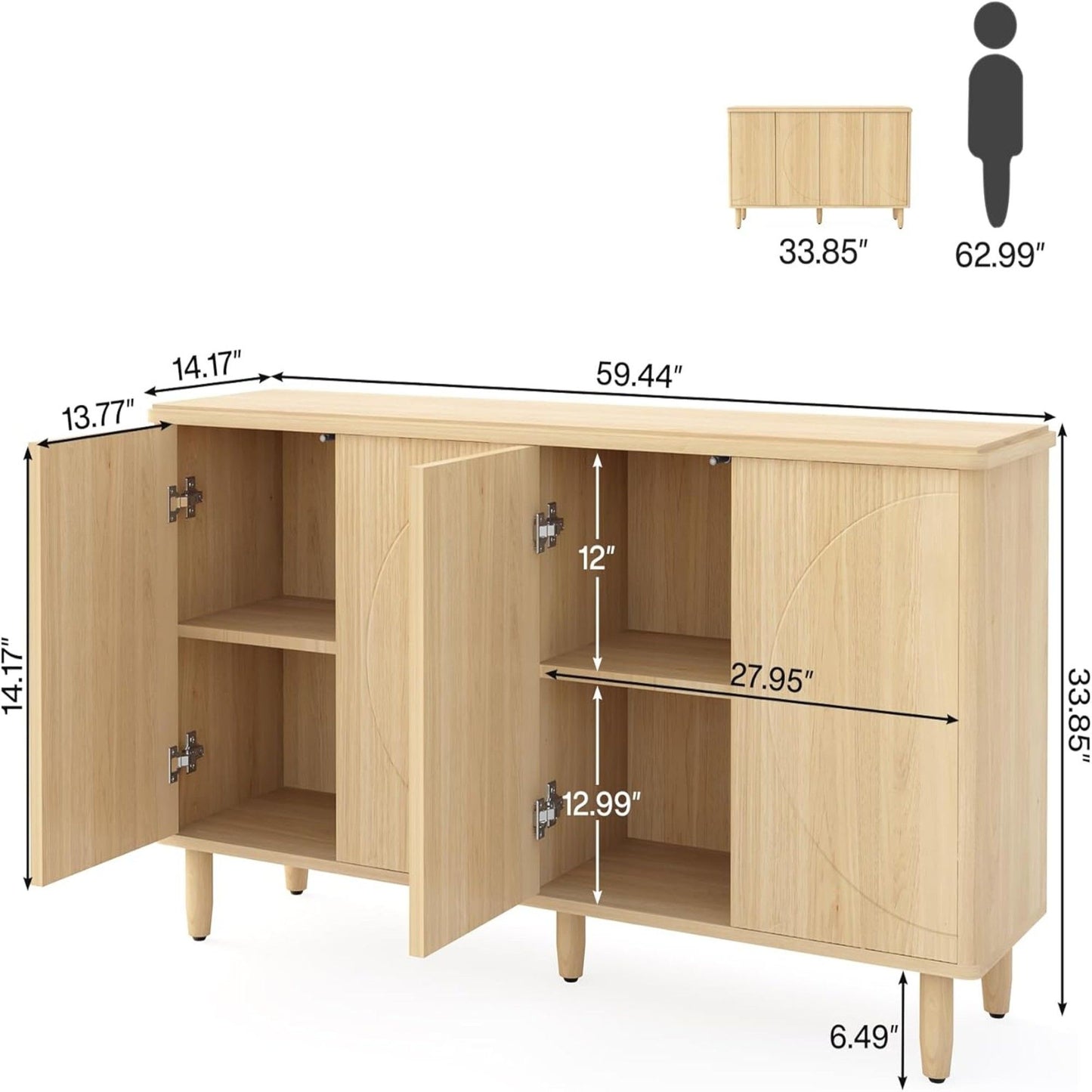 Buffet Sideboard Cabinet With Storage