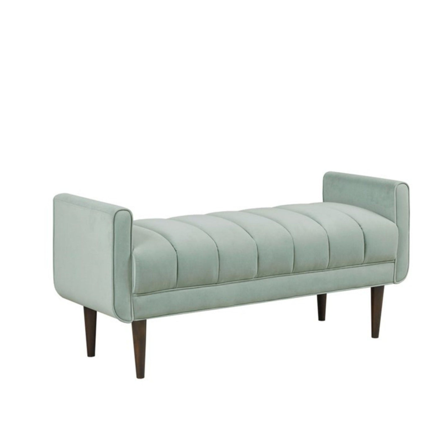 Linea - Upholstered Accent Bench - Seafoam