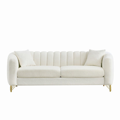 Tufted Oversized Sofa For Living Spaces
