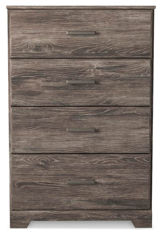 Ralinksi - Four Drawer Chest - Gray - Wood