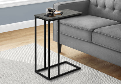 Accent Table, C - Shaped, Space-Saving Functionality