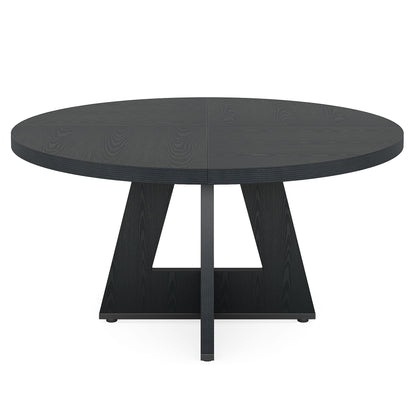 Round Dining Cross Base Kitchen Table