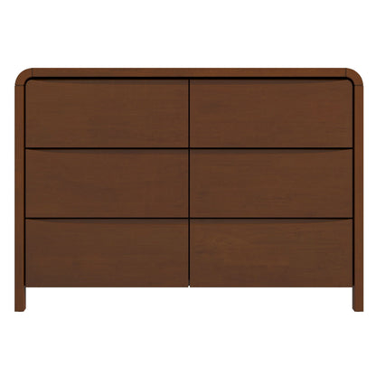 Lionel - 6 Drawer Dresser - Brown