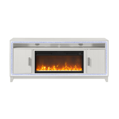 Almera - Fireplace With Adjustable Temperature And LED Options