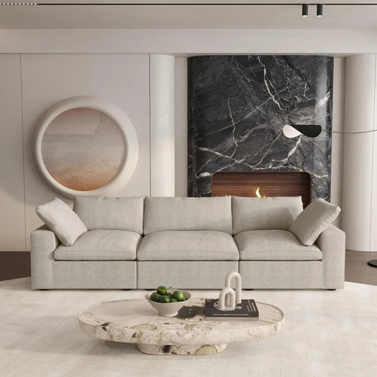 120" Blend Modular Sofa - Khaki