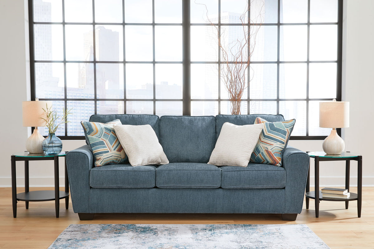 Cashton - 2 Pc. - Sofa, Loveseat - Blue