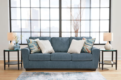 Cashton - 2 Pc. - Sofa, Loveseat - Blue