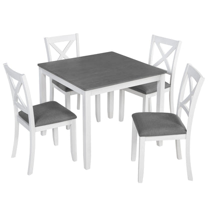 Modern Dining Table Set With Chairs For Kitchen
