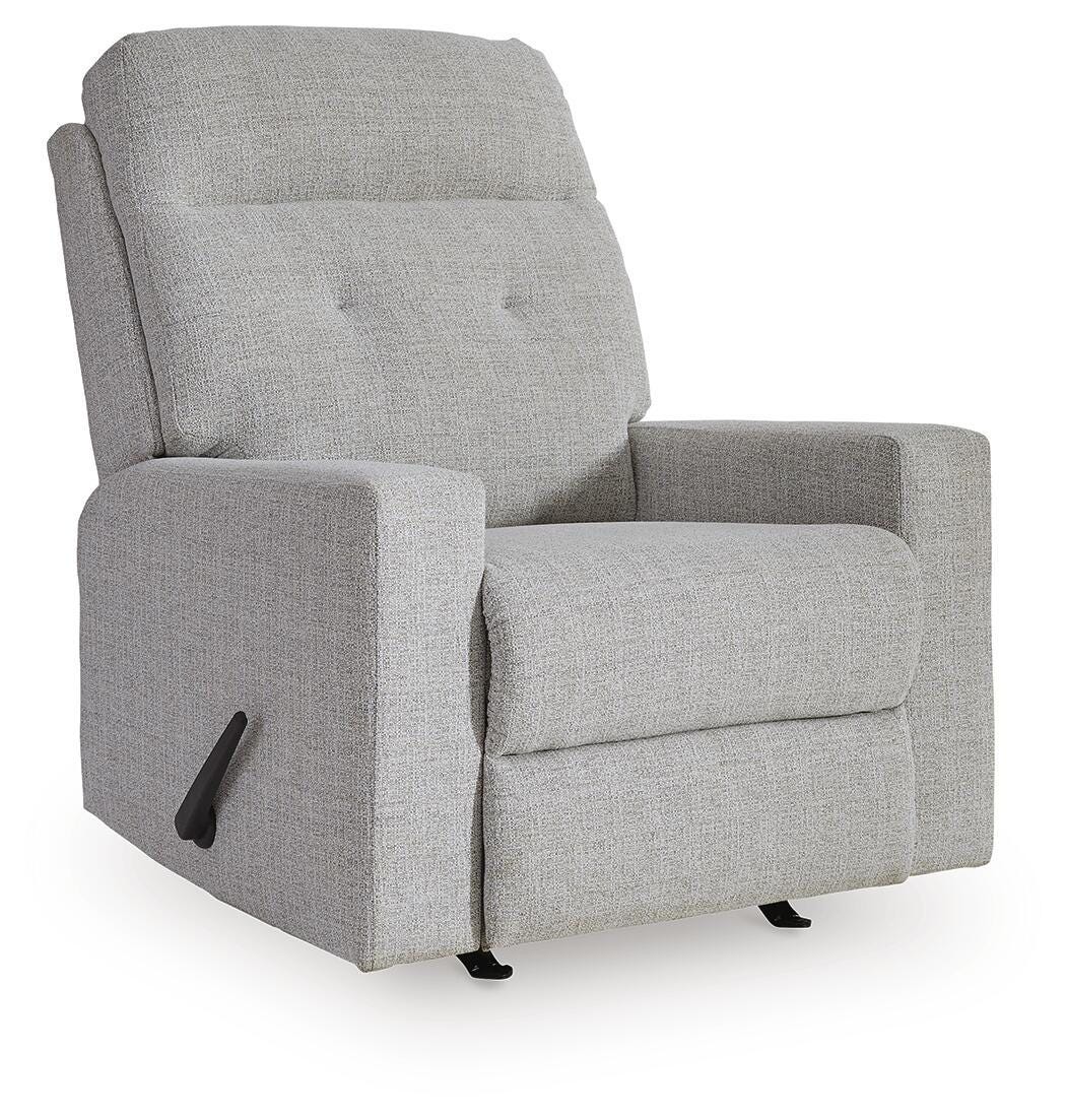 Skillins - Rocker Recliner - Stone - Next-Gen Nuvella