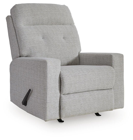 Skillins - Rocker Recliner - Stone - Next-Gen Nuvella