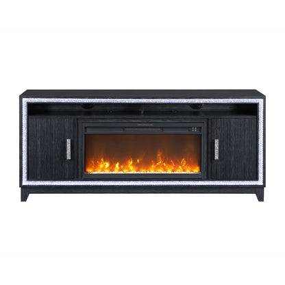 Almera - Fireplace With Adjustable Temperature And LED Options