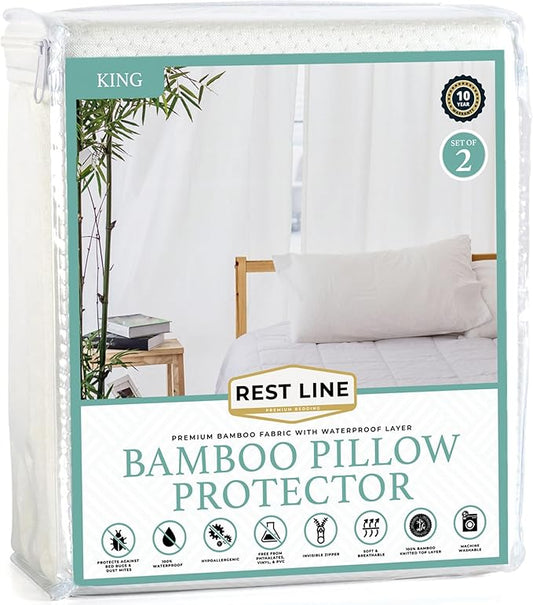 RESTLINE BAMBOO PILLOW PROTECTOR