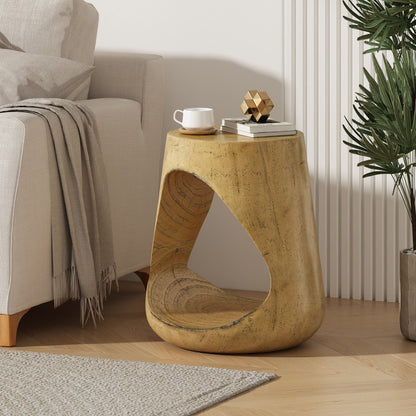 Hollow - Side Table, Durable And Weather Resistant