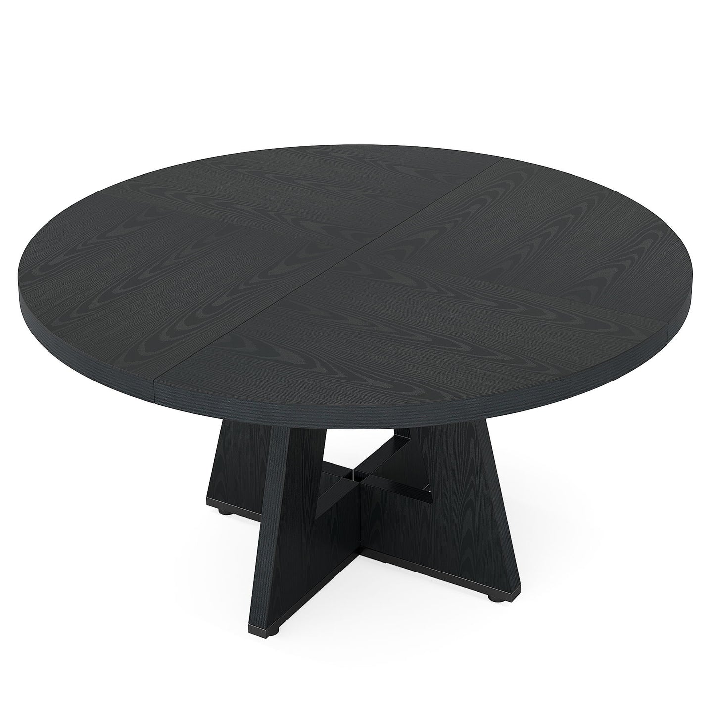 Round Dining Cross Base Kitchen Table