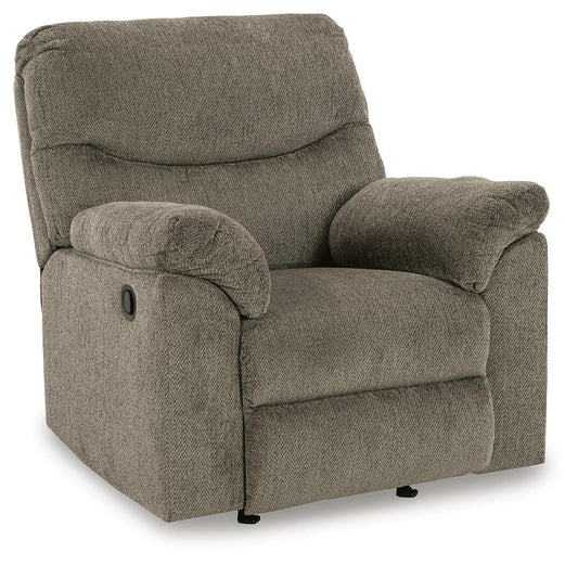 Alphons - Rocker Recliner - Putty - Fabric
