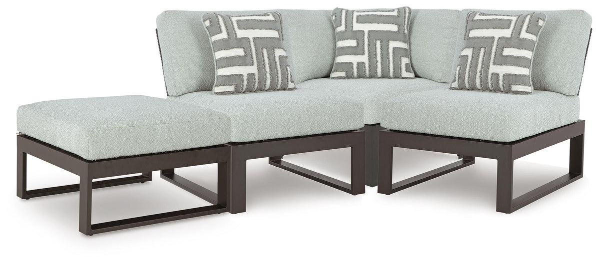 Beachloft - 4 Piece Outdoor Sectional