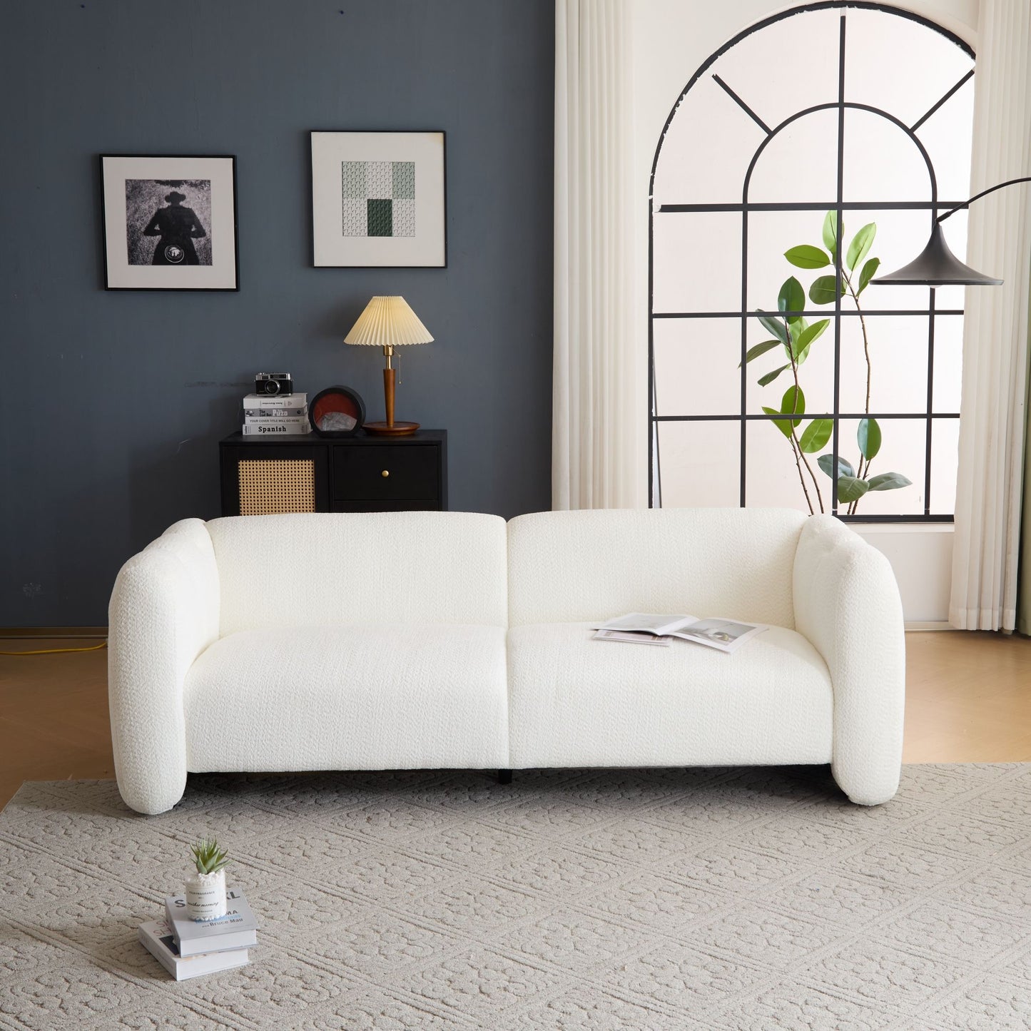 Tonson - 3 Seater Sofa, Wave Design