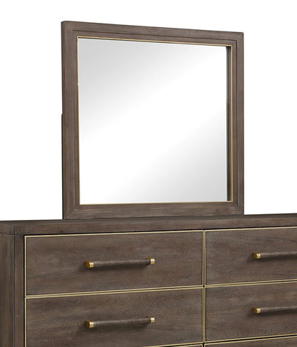 Mirror - Sandblasted Walnut
