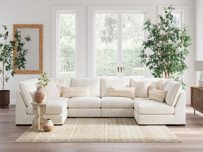 Donelson Creek - 6-Piece Sectional - Vanilla