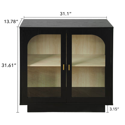 Storage Cabinet With Acrylic Door For Living Room