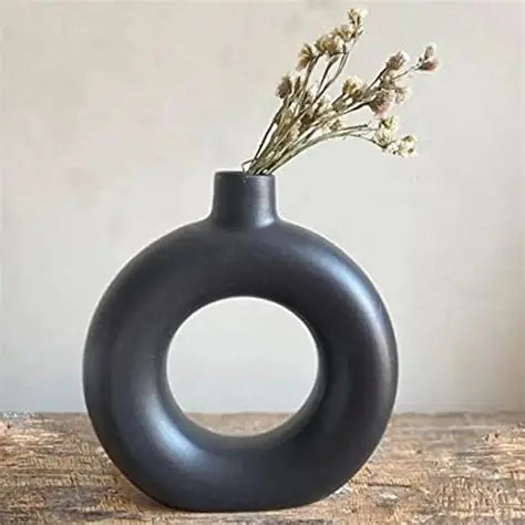 MISCELLANEOUS HOME ACCESSORIES 123 - Donut flower vase(small)