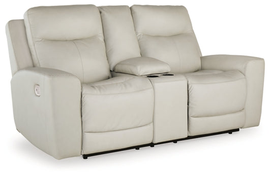Ashley Mindanao PWR REC Loveseat/CON/ADJ HDRST SKU - U5950518C
