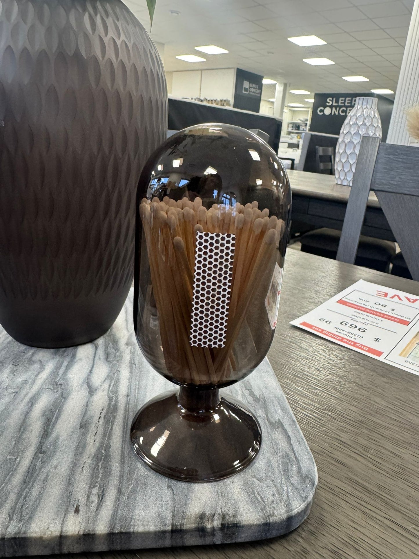 MISCELLANEOUS HOME ACCESSORIES 265- 266- 273- 275- 276- 277- 278- 281- 282- 283- 284- 285- 286 Decorative glass matches