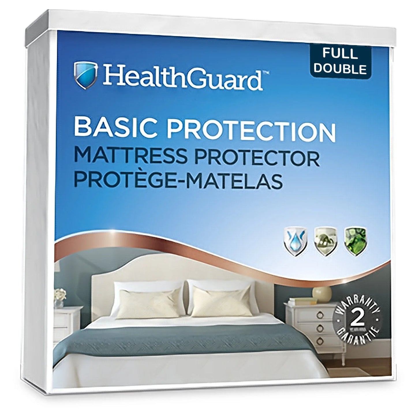 BASIC MATTRESS PROTECTOR 2 YR WARRANTY