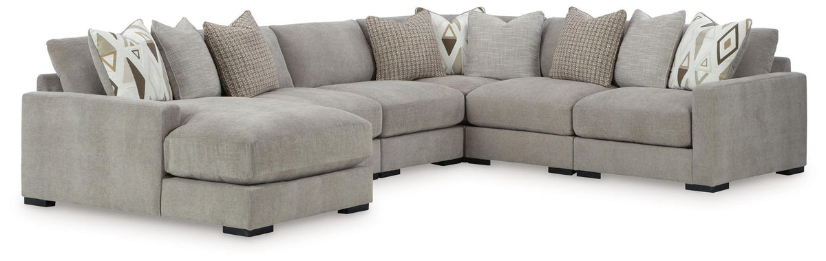 Aslan Court - 6 Piece Sectional