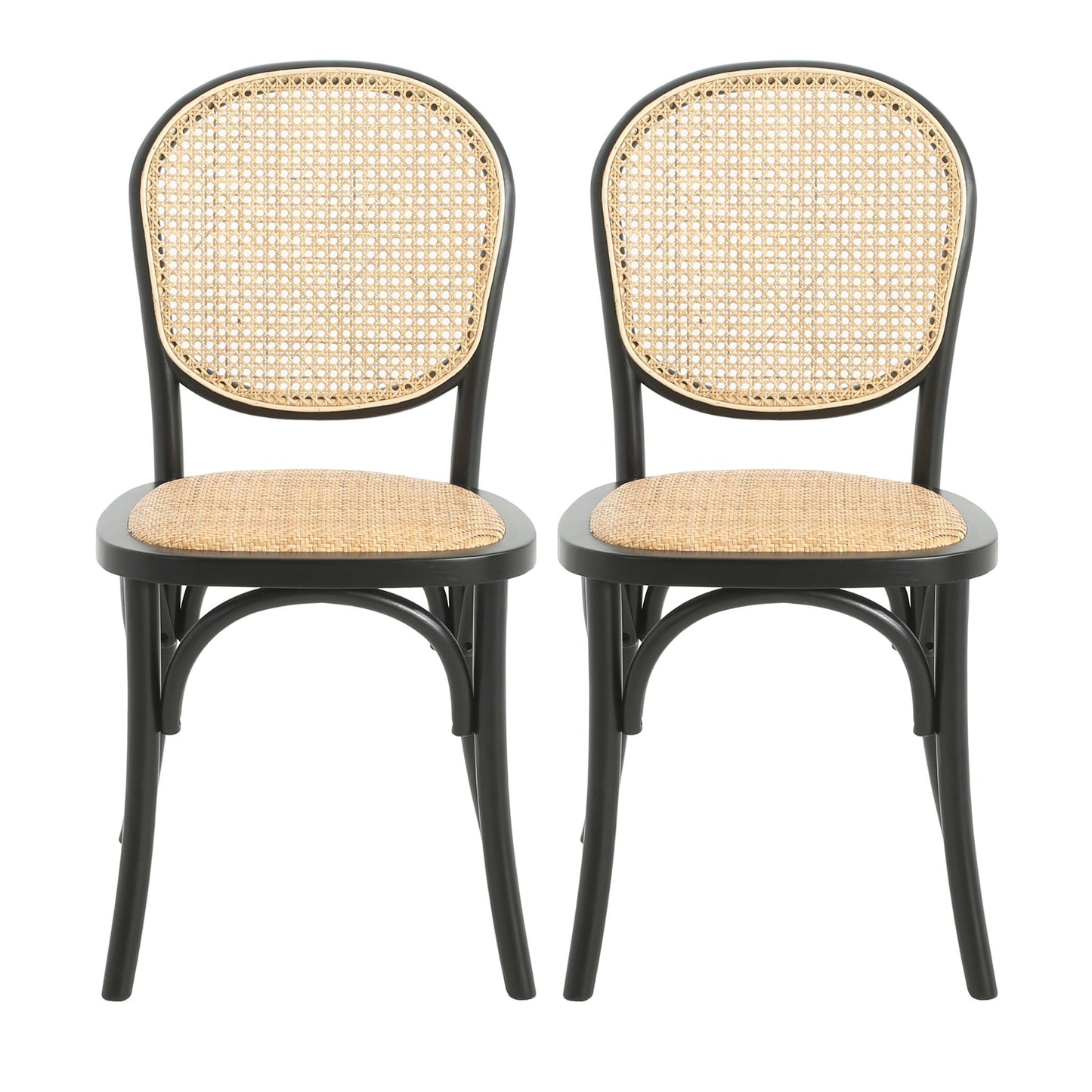 Vintage Style Dining Chairs (Set of 2)